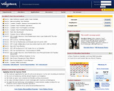 Vocollect Corporate Intranet Screen Capture